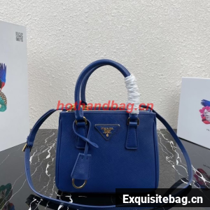 Prada Galleria Saffiano leather mini-bag 1BA906 dark blue