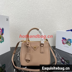 Prada Galleria Saffiano leather mini-bag 1BA906 nude