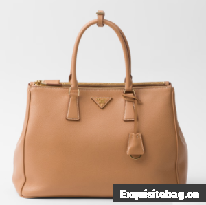 Prada Large Prada Galleria leather bag 1BA446 Natural