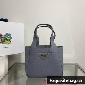 Prada Leather handbag 1BA349 iron gray