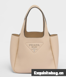Prada Leather handbag 1BA349 sand
