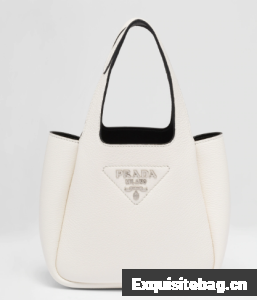 Prada Leather handbag 1BA349 white