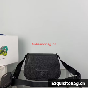Prada Leather shoulder bag 1AD229 black