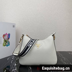 Prada Leather shoulder bag 1BC178 white