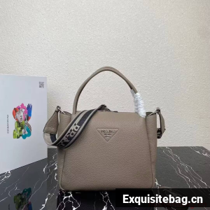 Prada Leather shoulder bag 1NC175 gray