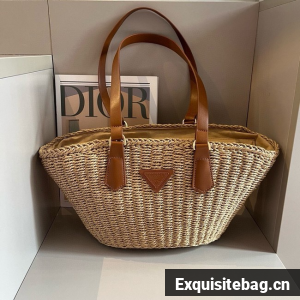 Prada Leather weave shoulder bag 1BC003-2