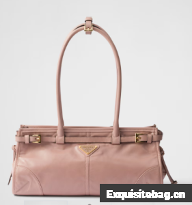 Prada Medium leather handbag 1BA426 Lily-of-the-Valley