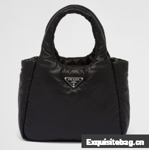Prada Medium padded Soft nappa leather bag 1BG413 black 