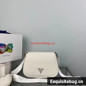 Prada Leather shoulder bag 1AD229 White