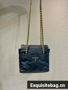 Prada Re-Edition nylon shoulder bag 1BD647 black