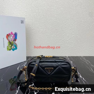 Prada Small nappa leather bag 1HH097 black