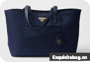 Prada Re-Edition 1978 medium Re-Nylon and Saffiano leather tote bag 1BG555 Baltic Blue Prada Re-Edition 1978 medium Re-Nylon and Saffiano leather tote bag 1BG555 Baltic Blue