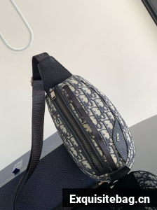 Christian Dior Scarab Oblique Bag 1203 Blue