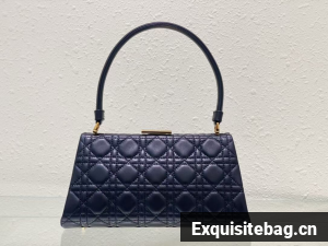 DIOR CARO COLLE NOIRE CLUTCH Cannage Lambskin C0688 black