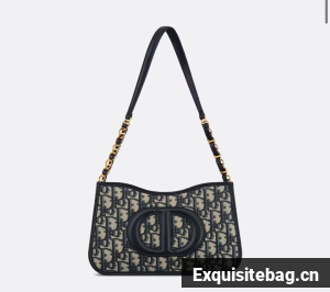 Dior CD SIGNATURE HOBO MINI BAG Blue Dior Oblique Jacquard S2213UTZ