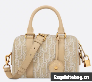 Dior Groove 16 Bag Natural Dior Oblique Jacquard M1364UTZ