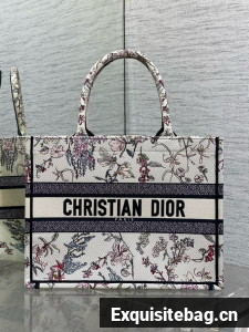 Dioriviera Medium Dior Book Tote Embroidery M1296ZEZG-4