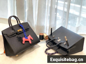 Hermes Birkin 25CM Epsom Bag Original Leather H25E Black