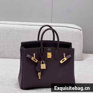 Hermes Birkin Bag Leather togo 5569 Chocolate