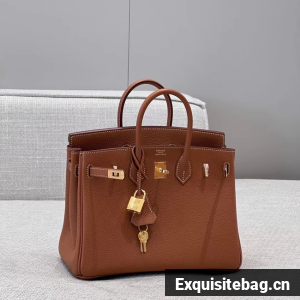 Hermes Birkin Bag Leather togo 5569 gold brown