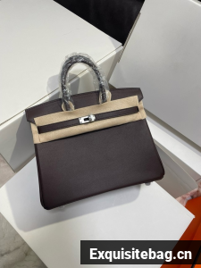 Hermes Birkin Bag Swift Leather 6694-3