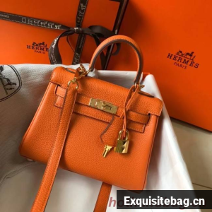Hermes Birkin Togo Leather 22590 orange