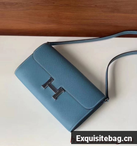Hermes Constance to go mini Bag H4088 blue
