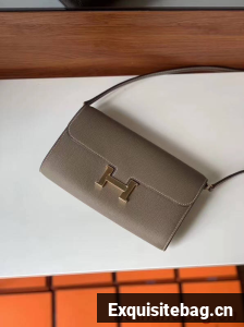 Hermes Constance to go mini Bag H4088 grey