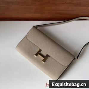 Hermes Constance to go mini Bag H4088 light grey