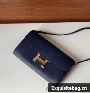 Hermes Constance to go mini Bag H4088 royal blue
