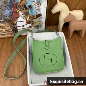 Hermes Evelyne original togo leather mini Shoulder Bag H15655-1