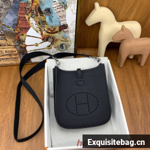 Hermes Evelyne original togo leather mini Shoulder Bag H15655-8