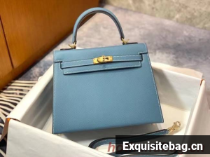 Hermes Original Epsom Leather KEL2578 blue