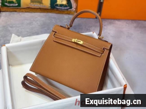 Hermes Original Epsom Leather KEL2578 brown