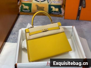 Hermes Original Epsom Leather KEL2578 lemon