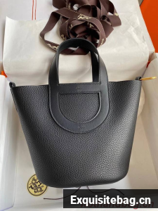 Hermes Original Togo Leather Bag H3602 black