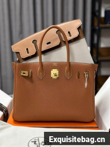 Hermes Original Togo Leather Dual Purpose HB8302 Brown