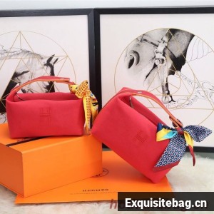 Hermes TROUSSE BRIDE-A-BRAC 25699 red