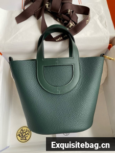 Hermes in the loop Togo Leather Bag H3369-19