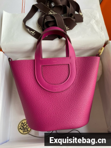 Hermes in the loop Togo Leather Bag H3369-5