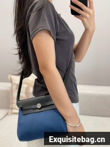 Hermes mini Herbag 20CM Original Canvas Leather & Calfskin 48888-1