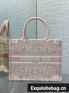 Medium Dior Book Tote Embroidery Embroidery M1296ZTDT-6