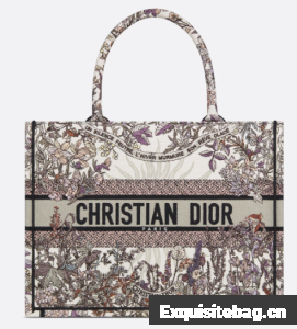 Medium Dior Book Tote Ecru Multicolor Dior 4 Saisons Hiver Soleil Embroidery M1296ZEBQ Medium Dior Book Tote Ecru Multicolor Dior 4 Saisons Hiver Soleil Embroidery M1296ZEBQ
