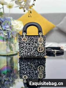 Mini Lady Dior Bag Cannage Lambskin M0505O-1 black Mini Lady Dior Bag Cannage Lambskin M0505O-1 black