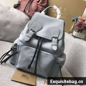 BURBERRY Leather backpack 48791 grey