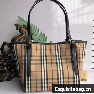 BURBERRY Medium Banner tote bag 5788 black