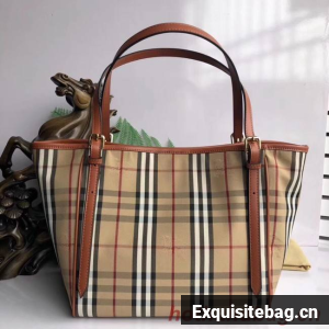 BURBERRY Medium Banner tote bag 5788 brown