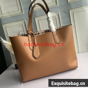 BurBerry Leather Shoulder Bag 6351 brown