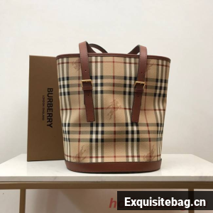 BurBerry Leather Shoulder Bag 80111 Wheat
