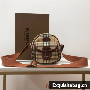 BurBerry Leather Shoulder Bag 80115 Wheat